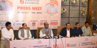 फेडरेशन ऑफ ऑल इंडिया कैटरर्स जयपुर में आयोजित करेगा देश का सबसे बड़ा कैटरिंग उद्योग सम्मेलन