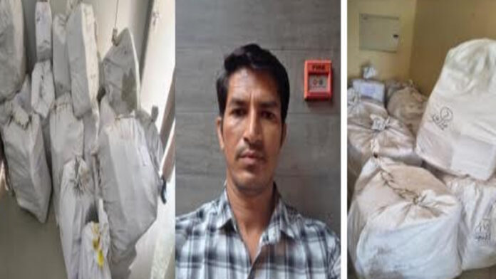 Person arrested for selling counterfeit footwear under the Bata brand name. Person arrested for selling counterfeit footwear under the Bata brand name.