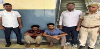 दो देशी पिस्टल-कारतूस सहित दो हिस्ट्रीशीटर गिरफ्तार
