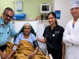 इम्पेला तकनीक से जटिल एंजियोप्लास्टी: 70 वर्षीय महिला को मिला नया जीवन Complex angioplasty using Impella technique: 70-year-old woman gets a new lease of life.