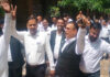 राजस्व वकीलों का आंदोलन उग्र: कलेक्ट्रेट बंद कर किया विरोध—प्रदर्शन Revenue lawyers' agitation intensifies