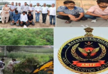 एएनटीएफ ने तीन जिलों में पांच तस्करों को धर—दबोचा