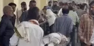 एफटीआई ऑफिस की छत भरभराकर गिरने से 10 से ज्यादा श्रमिक घायल
