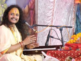 गोपुष्टी महायज्ञ व भक्तमाल कथा में धर्म और संस्कारों का संदेश The message of righteousness and cultural values at the Gopushti Mahayagya and Bhaktmal Katha.
