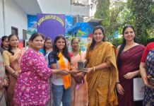 ‘शक्ति संवाद’ में महिलाओं को मिली स्वरोजगार और सरकारी योजनाओं की जानकारी Women received information about self-employment and government schemes at 'Shakti Samvad'.