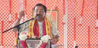 गोविंद देवजी मंदिर में श्री कृष्ण कथा शुरू Shri Krishna Katha begins at Govind Devji Temple.