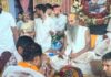 त्रिवेणी धाम में गुरुपूर्णिमा पर उमडा भक्तों का जन सैलाब