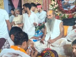 त्रिवेणी धाम में गुरुपूर्णिमा पर उमडा भक्तों का जन सैलाब