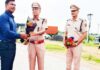 जयपुर रेंज एडीजी दिनेश एमएन का भाबरू थाने पर औचक निरीक्षण Jaipur Range ADG Dinesh MN Conducts Surprise Inspection at Bhabru Police Station