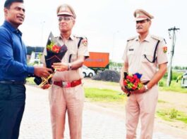 जयपुर रेंज एडीजी दिनेश एमएन का भाबरू थाने पर औचक निरीक्षण Jaipur Range ADG Dinesh MN Conducts Surprise Inspection at Bhabru Police Station