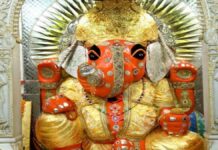बुध-पुष्य योग पर श्री नहर के गणेशजी महाराज का होगा दूर्वा मार्जन से पंचामृत अभिषेक Shri Nahar's Ganeshji Maharaj will undergo *Panchamrit Abhisheka* accompanied by *Durva Marjan*.