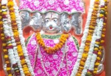 पंचमुखी हनुमान मंदिर में श्रावण मास में सहस्त्रघट आयोजन