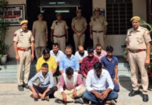 जयपुर में हाईप्रोफाइल जुआ अड्डे पर पुलिस ने मारी दबिश