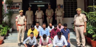 जयपुर में हाईप्रोफाइल जुआ अड्डे पर पुलिस ने मारी दबिश