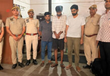 सिंधी कैंप में होटलों पर पुलिस की छापेमारी, दो संचालक व एक संदिग्ध गिरफ्तार