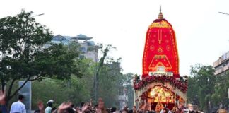 रिमोट आधारित हाइड्रोलिक रथ पर विराजेंगे भगवान जगन्नाथ Lord Jagannath will be seated on a remote-controlled hydraulic chariot.