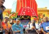 जयपुर में श्रद्धा-भक्ति के साथ निकली भगवान जगन्नाथ की रथयात्रा में राज्यपाल और उपमुख्यमंत्री ने की रथ पूजा Lord Jagannath's Rath Yatra taken out in Jaipur with devotion and reverence.