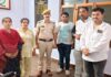 जयसिंहपुरा खोर के नवनियुक्त थानाधिकारी रघुवीर का स्वागत-अभिनंदन Welcome to Raghuvir, the newly appointed Station House Officer (SHO) of Jaysinghpura Khor.