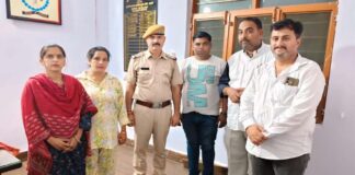 जयसिंहपुरा खोर के नवनियुक्त थानाधिकारी रघुवीर का स्वागत-अभिनंदन Welcome to Raghuvir, the newly appointed Station House Officer (SHO) of Jaysinghpura Khor.