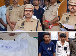 ज्वैलर पर जानलेवा हमला कर दस किलो जेवरात लूटने वाली गैंग का पर्दाफाश Gang that looted 10 kg of jewelry after a life-threatening attack on a jeweler busted.