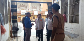 कनिष्ठ विधि अधिकारी परीक्षा: केंद्रों का जायजा लेने पहुंचे आयोग के कार्यवाहक अध्यक्ष कर्नल केसरी सिंह
