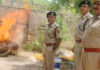 जयपुर ग्रामीण पुलिस ने नष्ट किए 19.43 लाख रुपये के मादक पदार्थ Jaipur Rural Police destroyed narcotics worth ₹19.43 lakh.