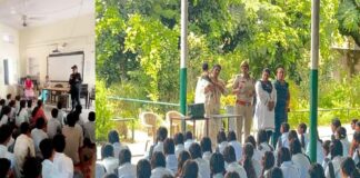 महिला सुरक्षा संकल्प अभियान के तहत कालिका पेट्रोलिंग यूनिट ने 400 विद्यार्थियों को किया जागरूक