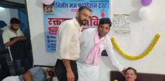 निर्मल मन फाउंडेशन के रक्तदान शिविर में 51 यूनिट रक्त संग्रहित