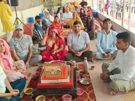 गोविंद देवजी मंदिर में जीवंत हुई ऋषि परंपरा: बिना किसी खर्च के वैदिक रीति से मनाए जा रहे जन्मदिन और विवाह दिवस The tradition of sages comes alive at the Govind Devji Temple.