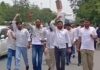 पेपर लीक के विरोध में जयपुर में छात्र-युवा सड़कों पर