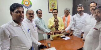 उत्थान को लेकर भाजपा प्रदेश संगठन महामंत्री अजेय कुमार से मिला प्रतिनिधिमंडल