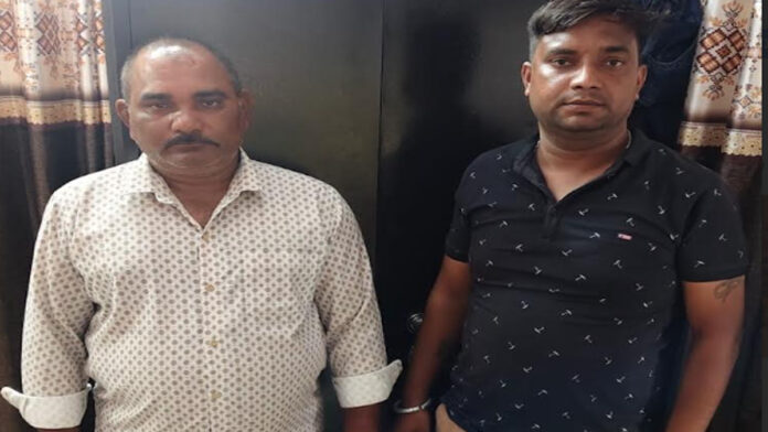 Forest officer and driver arrested while accepting a bribe of ₹15,000. Forest officer and driver arrested while accepting a bribe of ₹15,000.