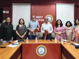 एमएनआईटी में अकादमिक लेखन और प्रकाशन पर पांच दिवसीय कार्यशाला शुरू Five-day workshop on academic writing and publication begins at MNIT.Five-day workshop on academic writing and publication begins at MNIT.
