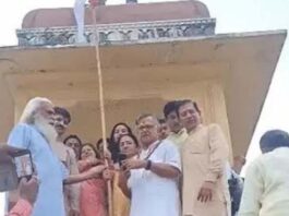 सम्राट यंत्र के वायु परीक्षण ने दिए अच्छी बारिश के संकेत Air test of Samrat Yantra indicates good rainfall.