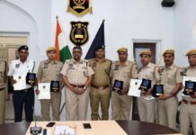 मेहनत और उत्कृष्ट कार्य का सम्मान: जयपुर पुलिस के छह जवान बने कांस्टेबल ऑफ द मंथ Recognition of hard work and excellence