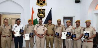 मेहनत और उत्कृष्ट कार्य का सम्मान: जयपुर पुलिस के छह जवान बने कांस्टेबल ऑफ द मंथ Recognition of hard work and excellence