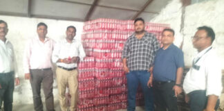 जयपुर में स्टिंग एनर्जी ड्रिंक की 7 हजार बोतलें सीज 7,000 bottles of Sting energy drink seized in Jaipur