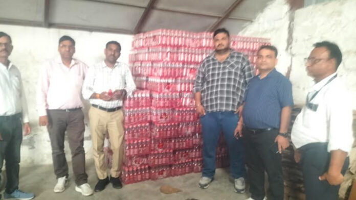 7,000 bottles of Sting energy drink seized in Jaipur 7,000 bottles of Sting energy drink seized in Jaipur