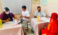 निःशुल्क चिकित्सा शिविर में 100 लाभान्वित