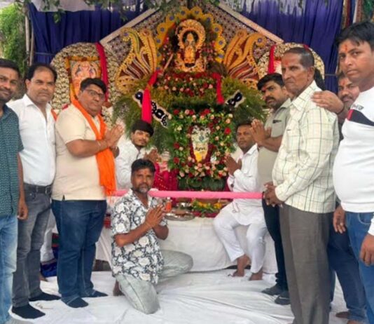 श्याम बाबा का भव्य जागरण व विशाल भंडारा सम्पन्न Shyam Baba’s grand Jagran and massive Bhandara concluded successfully.