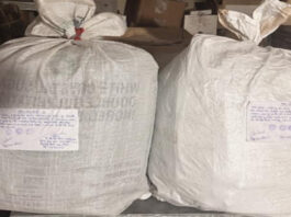 सिंधी कैंप बस स्टैंड पर लावारिस बैगों में मिला 38 किलो डोडा-चूरा 38 kg of poppy husk found in unclaimed bags at Sindhi Camp Bus Stand.