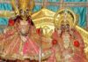 मोगरा, जूही और गुलाब की महक से महका श्री सीताराम जी मंदिर The Shri Sitaram Ji Temple is fragrant with the scent of roses.