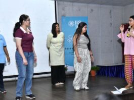 स्नातकोत्तर विद्यार्थियों के लिए ‘दीक्षारम्भ’ ओरिएंटेशन कार्यक्रम आयोजित 'Diksharambh' orientation program organized for postgraduate students.