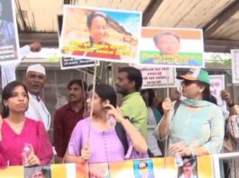 सोनम वांगचुक के समर्थन में जयपुर में सड़क पर उतरे लोग People took to the streets in Jaipur in support of Sonam Wangchuk.