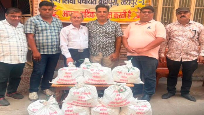 Pujya Sindhi Panchayat Brahmapuri distributed ration kits to needy families. Pujya Sindhi Panchayat Brahmapuri distributed ration kits to needy families.