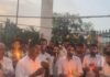 पदोन्नति में 2 वर्ष के शिथिलन पर शर्त हटाने की मांग को लेकर शहीद स्मारक पर कर्मचारियों का कैंडल मार्च