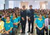 पुलिस ने 450 छात्राओं को साइबर सुरक्षा और आत्मरक्षा के दिए गुर Police imparted cyber security and self-defense tips to 450 girl students.