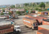 वीएलटीडी और ई-चालान के विरोध में दस हजार ट्रकों के पहिए थमे Ten thousand trucks stopped in protest against VLTD and e-challan.