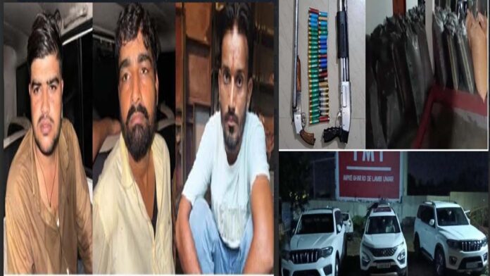 Three smugglers arrested with poppy husk, MDMA, and smack.