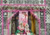 छोटी चौपड़ स्थित श्री सीताराम मंदिर में फूल बंगला महोत्सव में 100 किलो फूलों से सजा दरबार